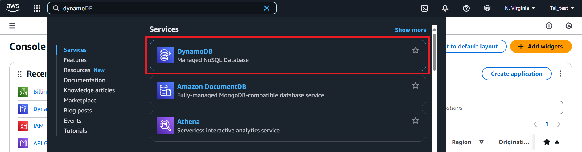 DynamoDB